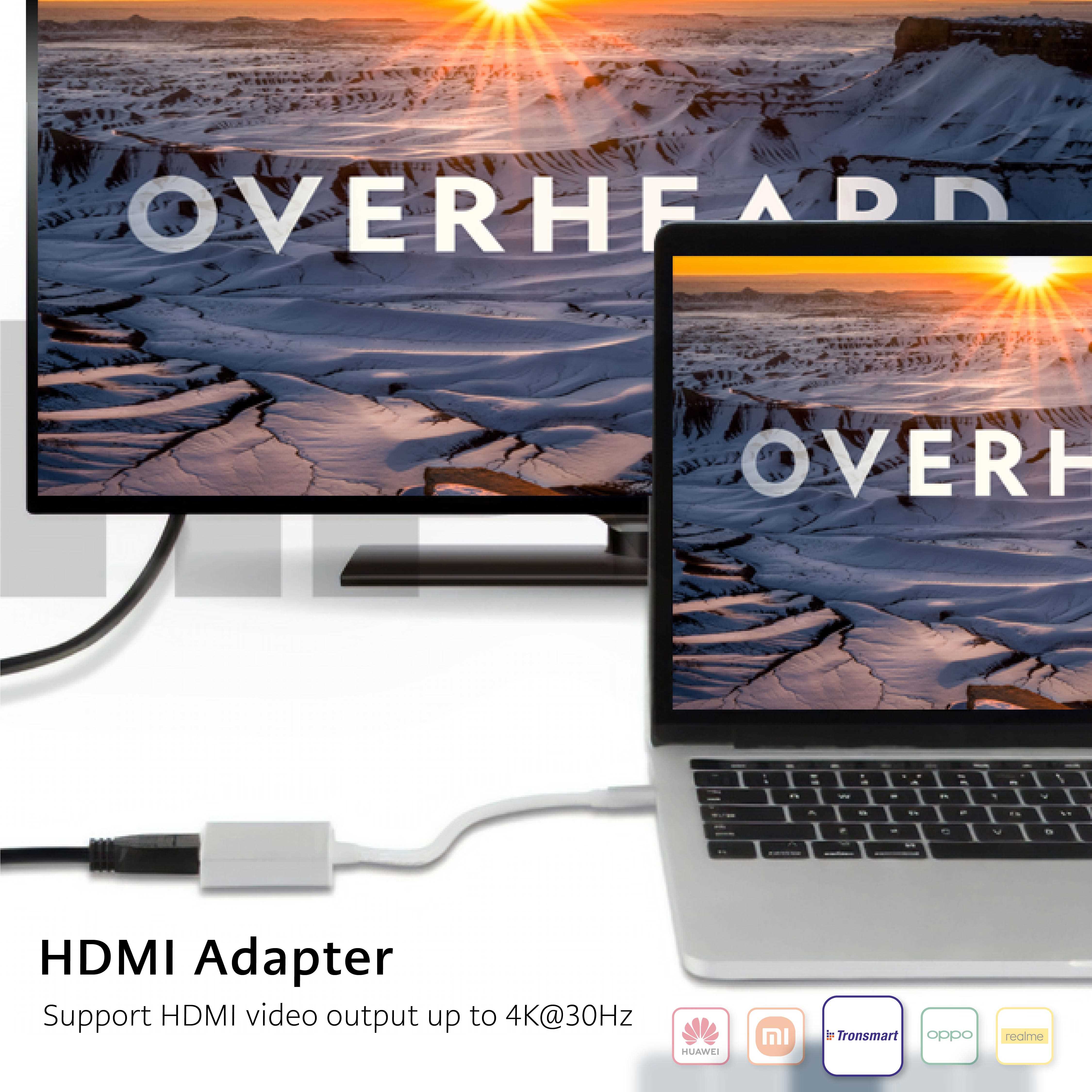Type-C Male to HDMI Female Adapter