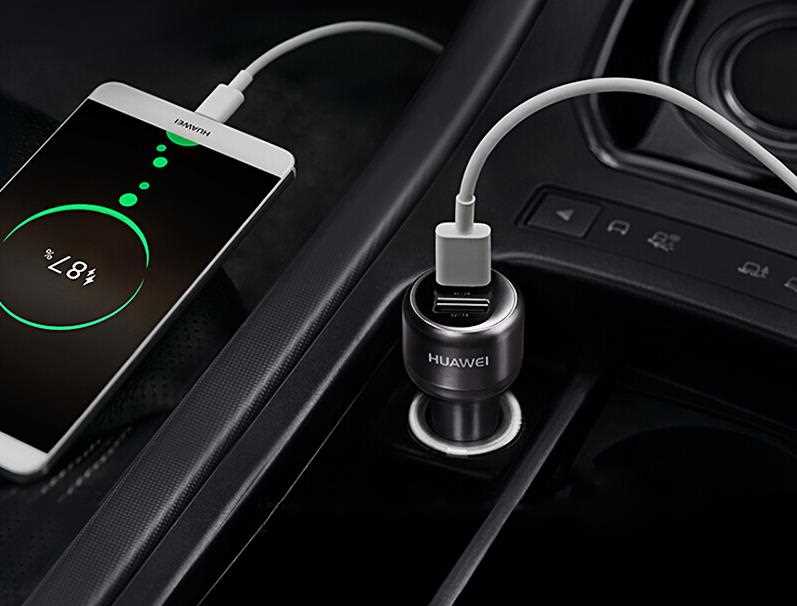 شاحن سيارة مزود بمنفذي USB لشحن أجهزتك المتعددة, مع حماية مضمونة 100%.